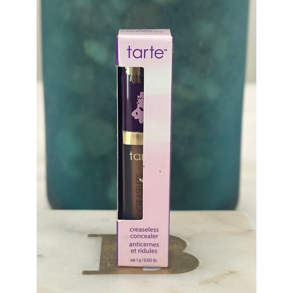 Tarte Maracuja Creaseless Concealer 55H Rich Honey Travel Sz New Box Full Cover